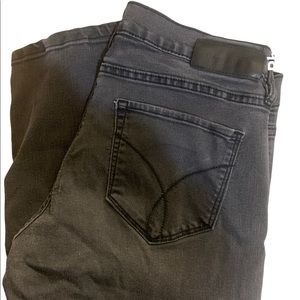 COPY - Calvin Klein 8 x 30 black (faded to blackish gray), straight leg jeans